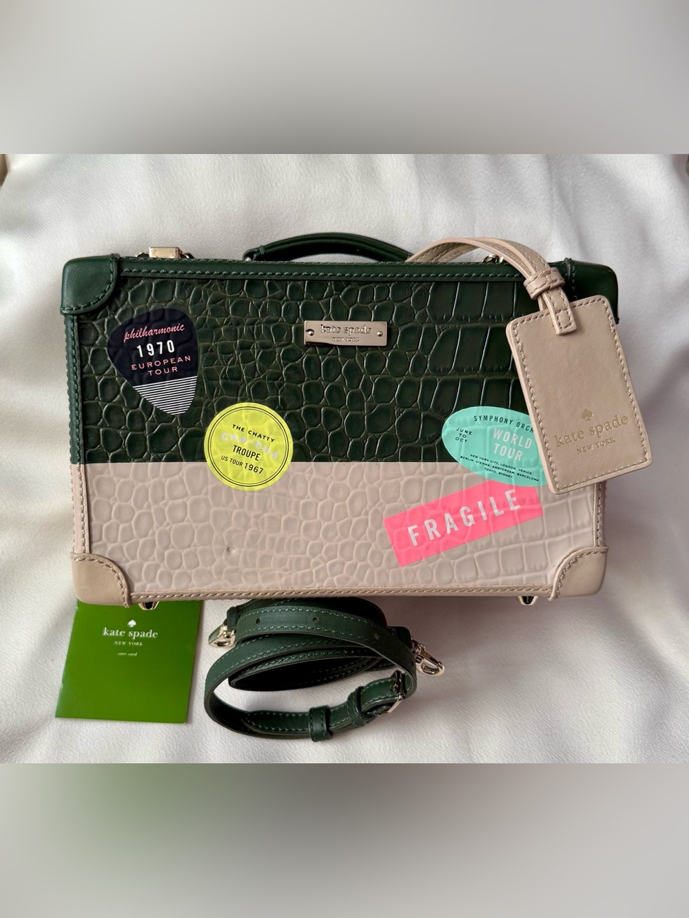 Kate Spade Smoke and Mirrors Corbin Trunk Crossbody Bag